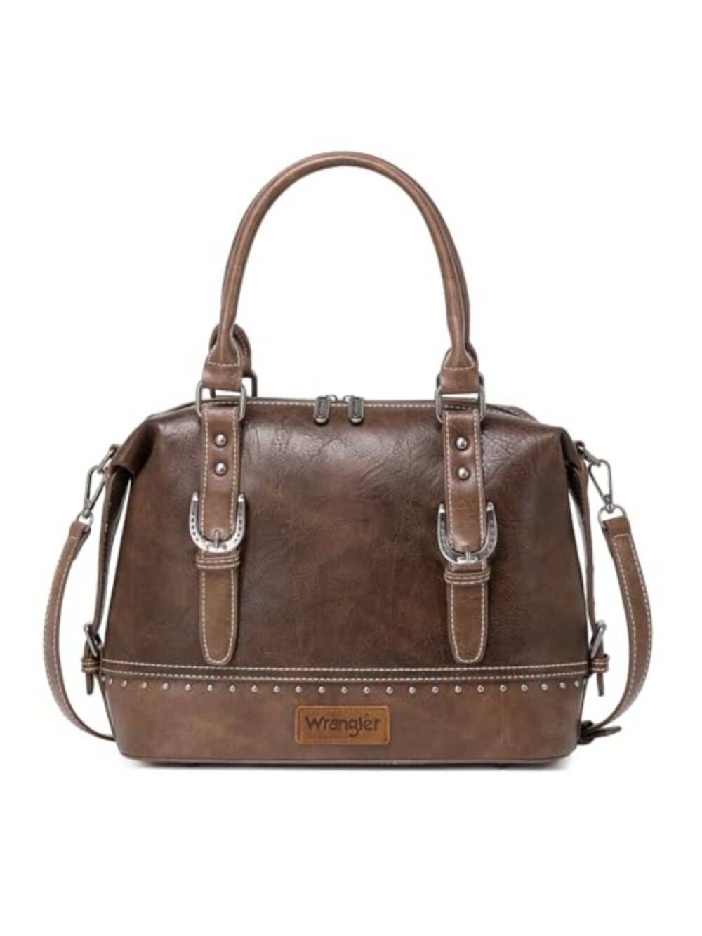 Wrangler Doctor Bag Top Handle Satchel Crossbody Western Purse